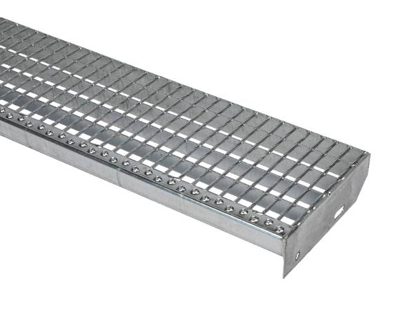 Treppenstufe aus Schweisspressrost