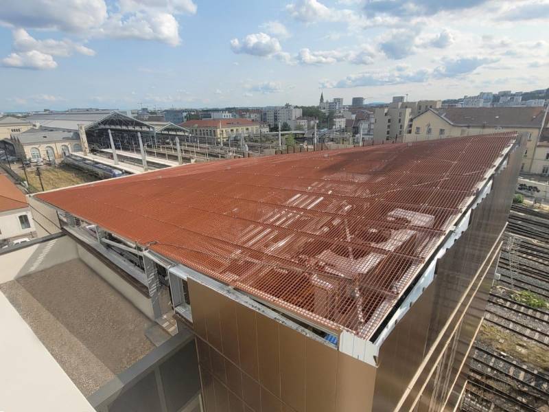 Bedachung Gitterrost Schutz Heizungs Klimaanlagen