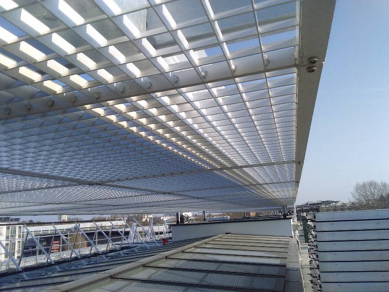 Bedachungen Aluminiumrost Belastung