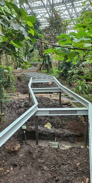 I-Profile als Tragstruktur einer Fußgängerbrücke