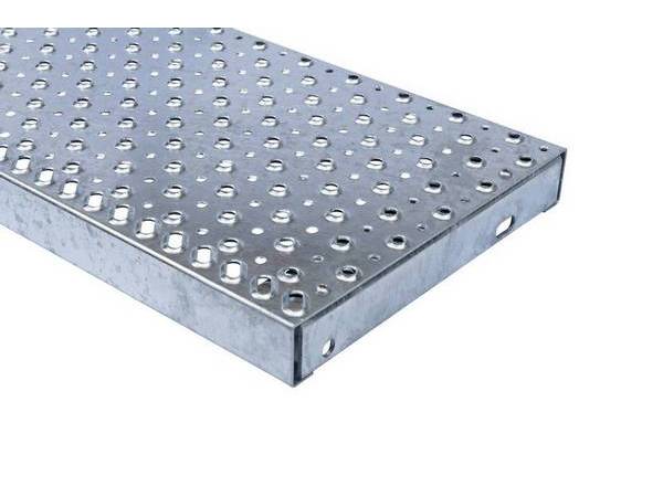 Stufe Gitterrost Seitenwangen